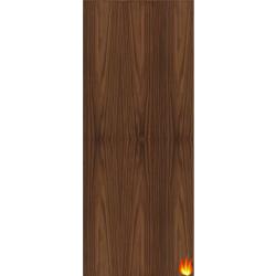 30 Minute Walnut Veneered Internal Fire Door FD30 (pre-finished)