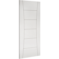 Pamplona White Primed Internal Door (18mm lippings)