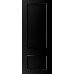 Sandringham Black (pre-finished) Internal Door with 18mm Lippings