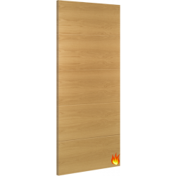 Augusta Oak Fire Door FD30 (pre-finished) with 18mm Lippings