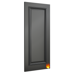 Blenheim Black Internal Fire Door with 18mm Lippings (pre-finished)