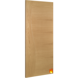 Cadiz internal Oak Fire Door FD30 (pre-finished)