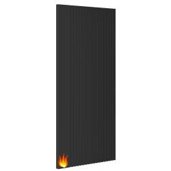 Malmo Black Pre-Finished Fire Door with 18mm Lippings (FD30)