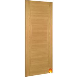 Pamplona Oak Fire Door with 18mm Lippings (pre-finished)