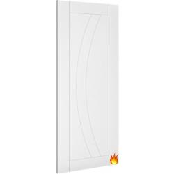 Ravello White Primed Internal Fire Door (FD30) with 18mm Lippings
