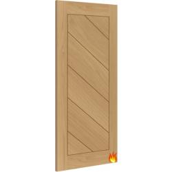 Torino Internal Oak Fire Door FD30 (pre-finished)