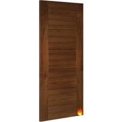 Seville Internal Walnut Fire Door (pre-finished) FD30