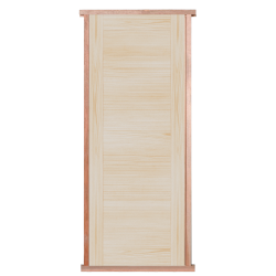 Modena 8 panel External Solid Accoya Pre-hung Door