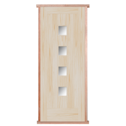 Siena External Solid Accoya Pre-hung Door