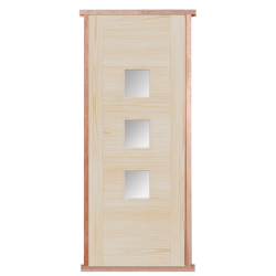 Turin External Solid Accoya Pre-hung Door