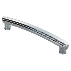 Art Deco Cabinet/Cupboard/Wardrobe Handle - Polished Chrome