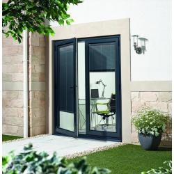 Anthracite Grey External French Doors