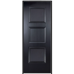 Amsterdam Black Prehung Internal Door