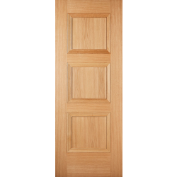 Amsterdam 3 Panel Internal Oak Door (pre-finished)