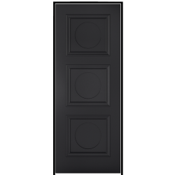 Antwerp Black Prehung Internal Door