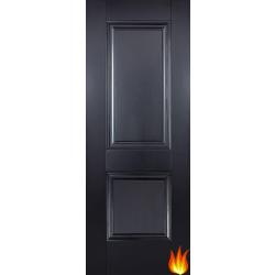 Arnhem Black Primed Internal Fire Door (FD30)
