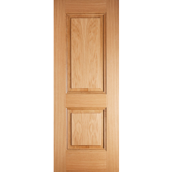 Arnhem 2 Panel Internal Oak Door (pre-finished)