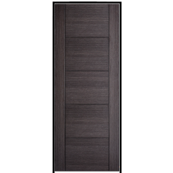 Vancouver Ash Grey Prehung Door