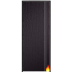 Zanzibar Ash Grey Prehung Internal Fire Door