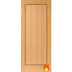 Clementine Internal Oak Fire Door FD30 (pre-finished)