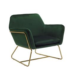 Charles Racing Green Chair