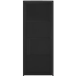 Chelsea Black Prehung Internal Door