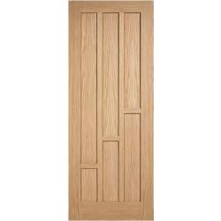 Coventry 6 Panel Internal Oak Door (un/pre-finished)