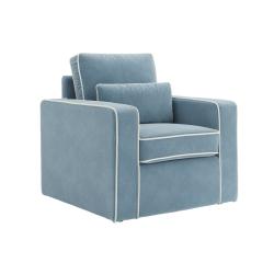 Diego Ice Blue Chair