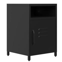 Dillon Black Bedside Cabinet