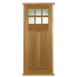 Pattern 664 Hardwood Pre-hung Door Set