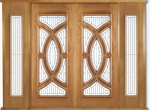 Majestic External Oak Doors + Sidelights