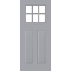 Dorset with Clear Glass Thermal External Door (Part L)