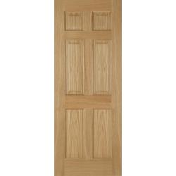 6 Panel Interior Oak Door