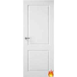 Laminate 2 Panel White Internal Fire Door (pre-finished)
