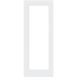 Laminate 1 Light White Internal Door (pre-finished)