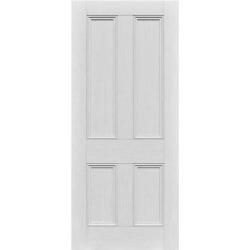 Toulouse Laminate 4 Panel White Internal Door (pre-finished)