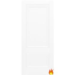Lyon Laminate 2 Panel White Fire Door (pre-finished)