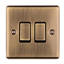 Enhance Decorative 2 Gang Switch