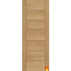Palermo Essential Internal Oak Fire Door (un/pre-finished)