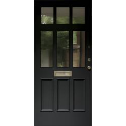 Blackwell 3 Panel 6 Light External Hardwood Door (made to measure)