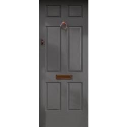 Traditional Colonial 6 Panel External Hardwood Door (made to measure)