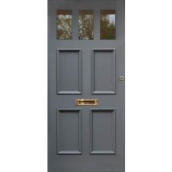 Gaskell 4 Panel 3 Light External Hardwood Door (made to measure)