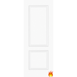 Berlin Pre-Finished White Internal Fire Door (solid core)