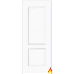 Berlin Smooth (hollow core) Pre-finished White Prehung Fire Door (FD30)