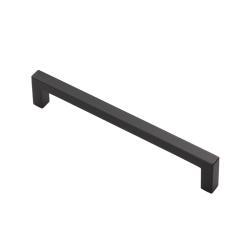 Block Kitchen & Cupboard Pull Handle - Matt Black