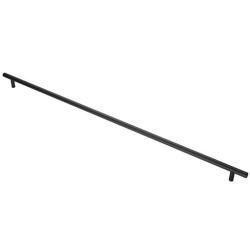 Steel T-Bar Kitchen & Cupboard Pull Handle - Matt Black