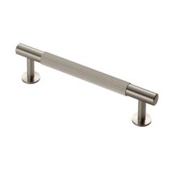 Lines Kitchen & Cupboard Pull Handle - Satin Nickel