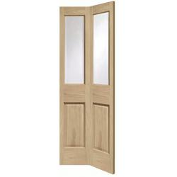 Malton Oak Internal Bi Folding Door