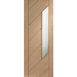 Monza Internal Oak Door (obscure glass)