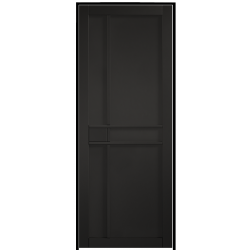 Greenwich Black Prehung Internal Door